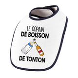 Bavoir bébé Le copain de boisson de tonton Bière - Planetee