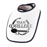 Bavoir bébé Team Couillère référence Kaamelott Roi Burgonde - Planetee