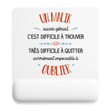 Tapis de souris ergonomique avec repose-poignet, accessoire bureau pour femme et homme, fête des pères, cadeau pas cher, idée cadeau fête des mères, secret santa, départ à la retraite, télétravail et gaming