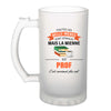 Chope de bière personnalisé, idée cadeau pour maman, femme ou collègue. Parfait pour Noël, anniversaire, fête des mères ou Secret Santa.