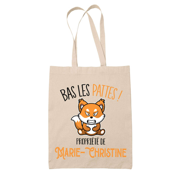 Sac tote bag réutilisable coton shopping Fête des Mères Mamie Famille Idée Cadeau anniversaire Noël Travail Boulot Métier Départ Retraite Collègue Femme