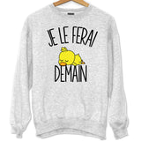Sweat Bébé Canard - Caneton | Je le ferai demain - Planetee