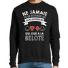 Sweat Belote Quarantenaire - Planetee