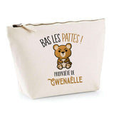 Trousse pochette de rangement maquillage Fête des Mères Mamie Famille Idée Cadeau anniversaire Noël Travail Boulot Métier Départ Retraite Collègue Femme