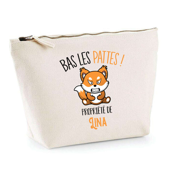 Trousse pochette de rangement maquillage Fête des Mères Mamie Famille Idée Cadeau anniversaire Noël Travail Boulot Métier Départ Retraite Collègue Femme