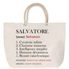 Sac Fête des Mères Mamie Famille Idée Cadeau anniversaire Noël Travail Boulot Métier Départ Retraite Collègue Femme cabas shopping plage