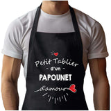 Cadeau Cuisinier cuisinière mère maman papa père mamie papi Vêtement Blouse de protection Barbecue Jardinage Tablier de Travail Tâches ménagères 