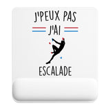 Tapis de souris ergonomique avec repose-poignet, accessoire bureau pour femme et homme, fête des pères, cadeau pas cher, idée cadeau fête des mères, secret santa, départ à la retraite, télétravail et gaming