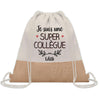 Sac Fête des Mères Mamie Maman Cadeau anniversaire Noël Travail Métier Départ Retraite Collègue Femme cabas shopping plage