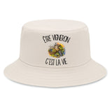 Bob Premium Beige Être vigneron c'est la vie