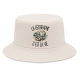 Bob Premium Beige La géographie c'est la vie