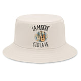 Bob Premium Beige La musique c'est la vie