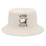 Bob Premium Beige La poésie c'est la vie