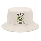 Bob Premium Beige Le foot c'est la vie