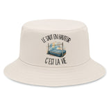 Bob Premium Beige Le saut en hauteur c'est la vie