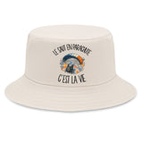 Bob Premium Beige Le saut en parachute c'est la vie
