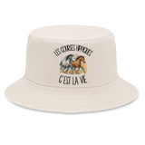 Bob Premium Beige Les courses hippiques c'est la vie