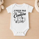 Body Bébé J’peux pas j’ai couture J'peux pas minimaliste