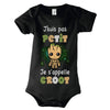 Body bébé Je ne suis Pas Petit Je s'appelle Groot - Planetee