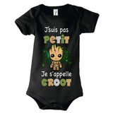 Body bébé Je ne suis Pas Petit Je s'appelle Groot - Planetee