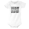 Body bébé Kaamelott C'est pas moi qui explique mal Perceval - Planetee