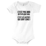Body bébé Kaamelott C'est pas moi qui explique mal Perceval - Planetee