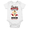 Body bébé Sacha Humour - Planetee