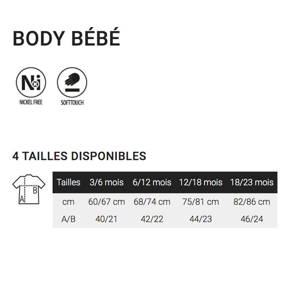 Body bébé Yoda Petit Garçon - Planetee
