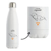 Bouteille isotherme Famille s'agrandit - Futur Papa Future Maman