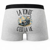 Boxer Homme La tonte c'est la vie – Impression au dos