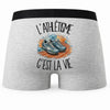 Boxer Homme L'athlétisme c'est la vie – Impression au dos