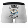 Boxer Homme Le patinage c'est la vie – Impression au dos