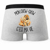 Boxer Homme Mon Chow-Chow c'est ma vie – Impression au dos