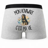 Boxer Homme Mon Hovawart c'est ma vie – Impression au dos