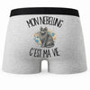 Boxer Homme Mon Nebelung c'est ma vie – Impression au dos