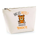 Trousse pochette de rangement maquillage Fête des Mères Mamie Famille Idée Cadeau anniversaire Noël Travail Boulot Métier Départ Retraite Collègue Femme