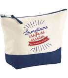 Pochette Trousse Fête des Mères Fêtes des Pères Mamie Papi Famille Idée Cadeau anniversaire Noël Travail Boulot Métier Départ Retraite Collègue Femme Homme