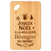 Planche à découper cadeau Noël famille amis papa maman mamie papi, idée cadeau apéro et cuisine, Secret Santa