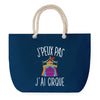 Sac de plage Bleu anse corde J'peux Pas Cirque