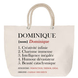 Sac Fête des Mères Mamie Famille Idée Cadeau anniversaire Noël Travail Boulot Métier Départ Retraite Collègue Femme cabas shopping plage