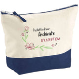 Pochette Trousse Fête des Mères Fêtes des Pères Mamie Papi Famille Idée Cadeau anniversaire Noël Travail Boulot Métier Départ Retraite Collègue Femme Homme