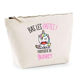 Trousse pochette de rangement maquillage Fête des Mères Mamie Famille Idée Cadeau anniversaire Noël Travail Boulot Métier Départ Retraite Collègue Femme