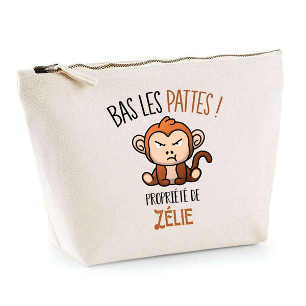 Trousse pochette de rangement maquillage Fête des Mères Mamie Famille Idée Cadeau anniversaire Noël Travail Boulot Métier Départ Retraite Collègue Femme