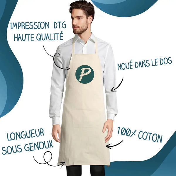 Tablier de cuisine Merci Retraité Inoubliable (Homme)