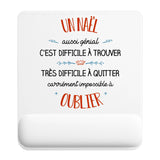 Tapis de souris ergonomique avec repose-poignet, accessoire bureau pour femme et homme, fête des pères, cadeau pas cher, idée cadeau fête des mères, secret santa, départ à la retraite, télétravail et gaming