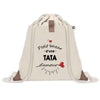 Sac à dos avec pochette Bazar d'une Tata d'amour