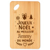 Planche à découper cadeau Noël famille amis papa maman mamie papi, idée cadeau apéro et cuisine, Secret Santa