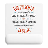Tapis de souris ergonomique avec repose-poignet, accessoire bureau pour femme et homme, fête des pères, cadeau pas cher, idée cadeau fête des mères, secret santa, départ à la retraite, télétravail et gaming