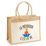 Sac Fête des Mères Mamie MAman Soeur Femme Famille Idée Cadeau anniversaire Noël Travail Boulot Métier Départ Retraite Collègue Femme cabas shopping plage