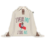 Sac à dos avec pochette J'peux pas AVS